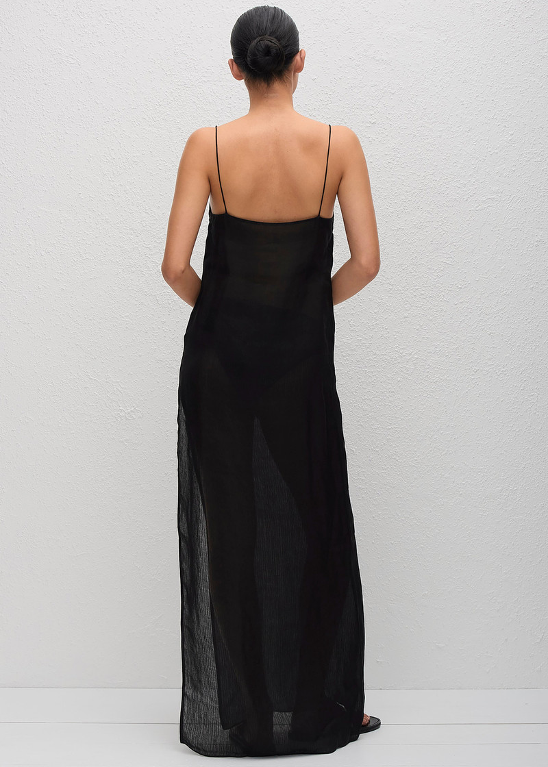 Matteau Sheer Cami Dress - Black 5