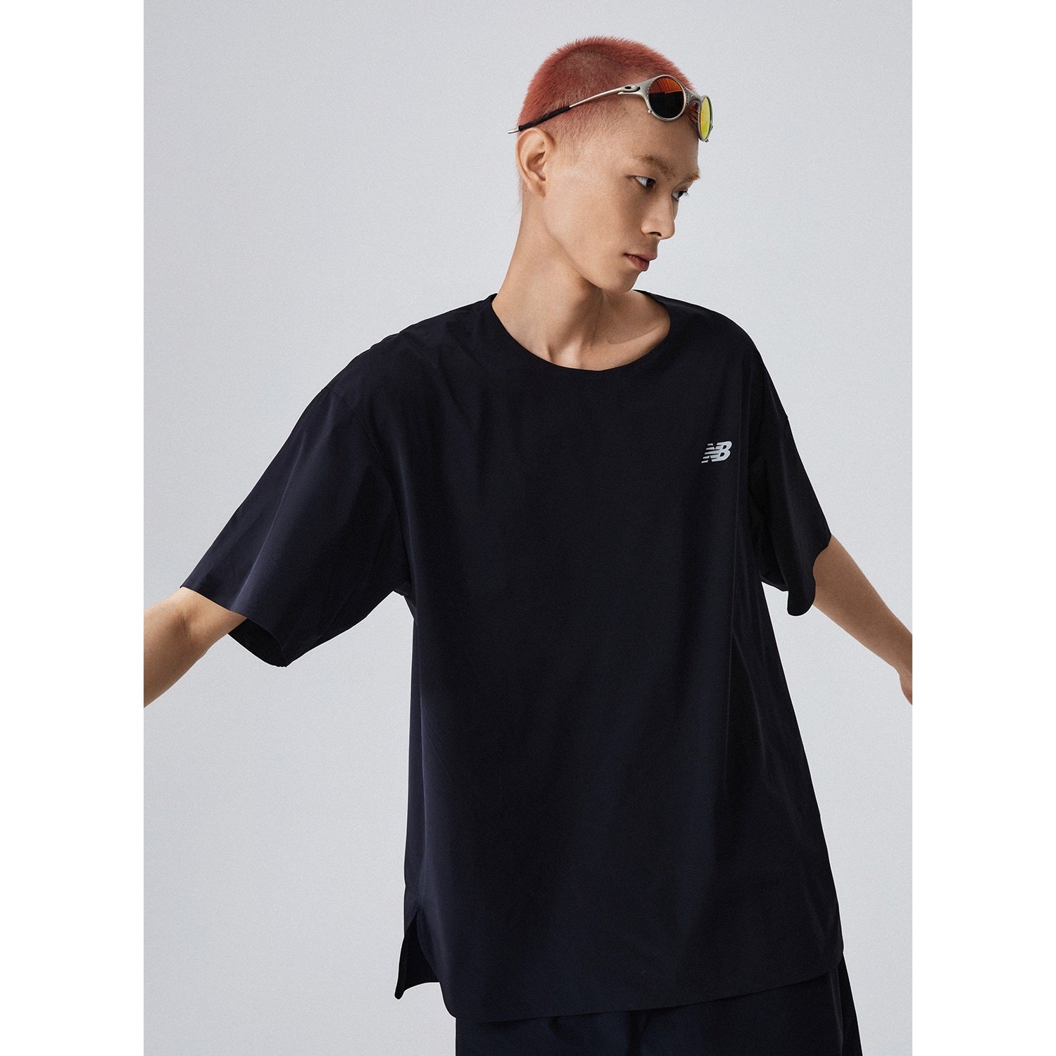 New Balance NB Logo 2 In 1 Short 'Black' NVE25121-BK - 4