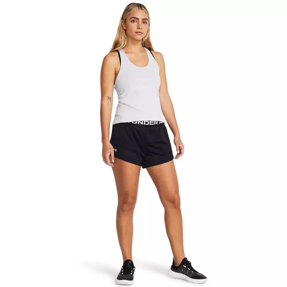 Women's Play-Up Mesh 2.0 Shorts-Black - 4