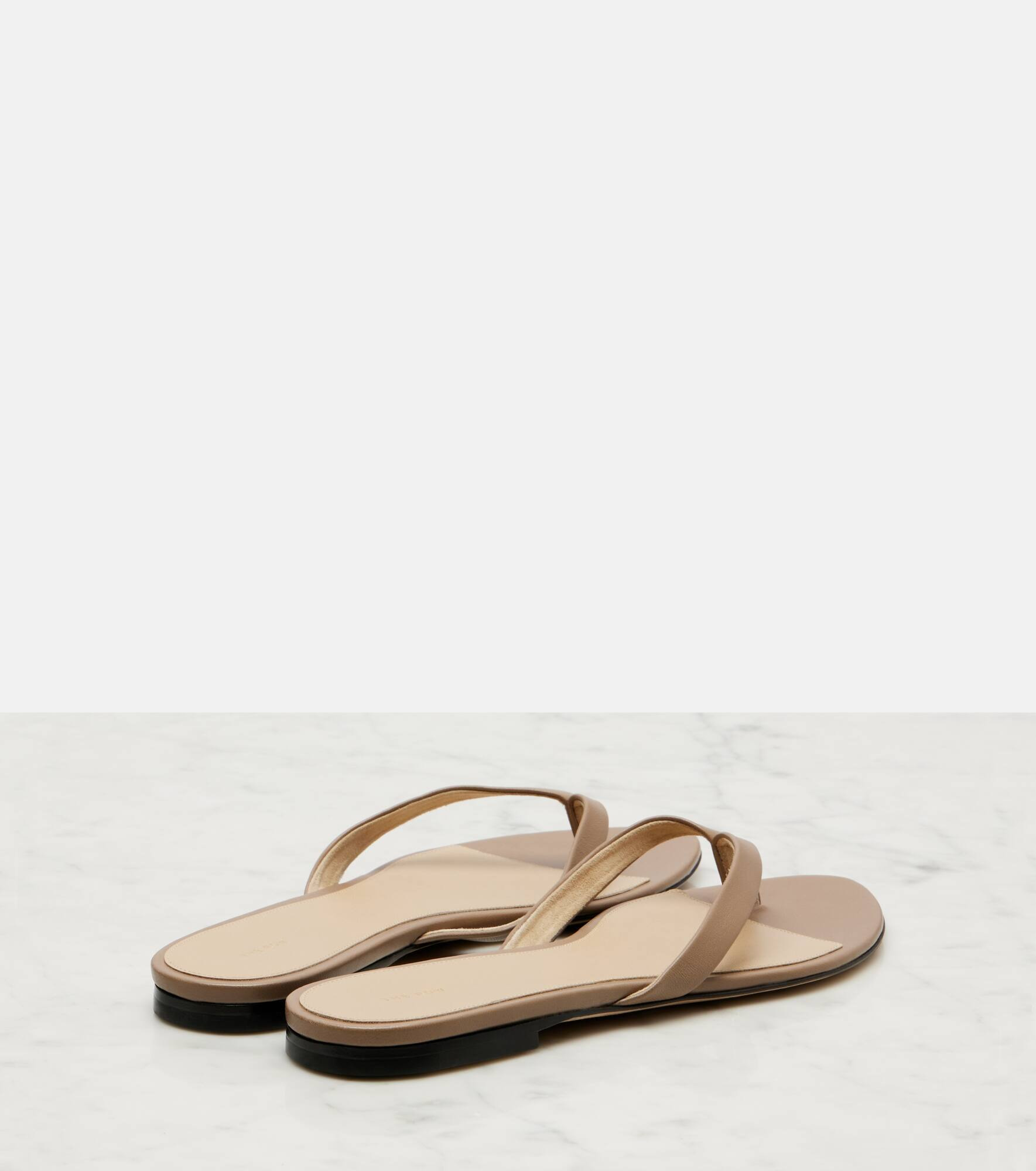 Sacha leather thong sandals - 2