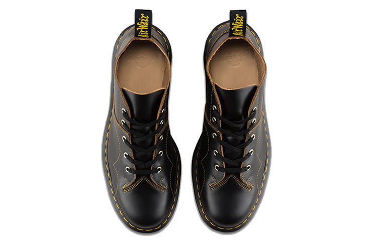 Dr. Martens Church Retro 5 Martin boots Couple Style Black 16054001 - 4