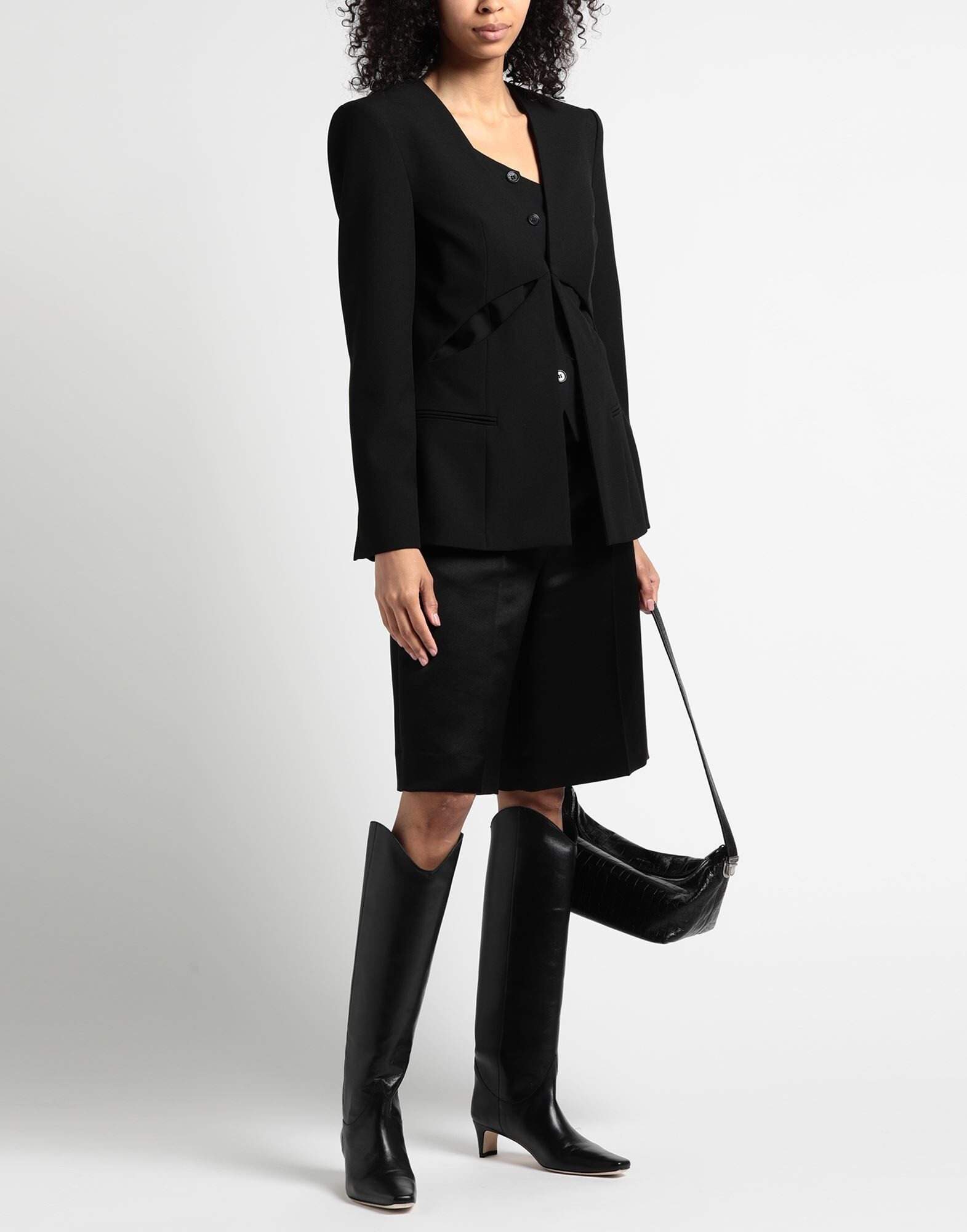 Black Women's Blazer - 3