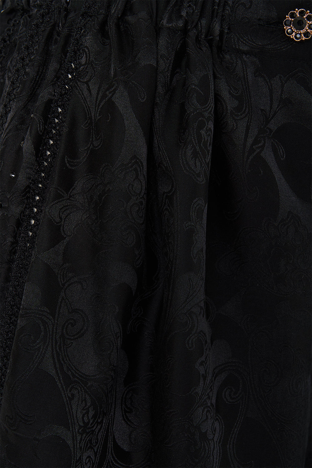 BUTTON FRONT LOUNGE PANT - 6