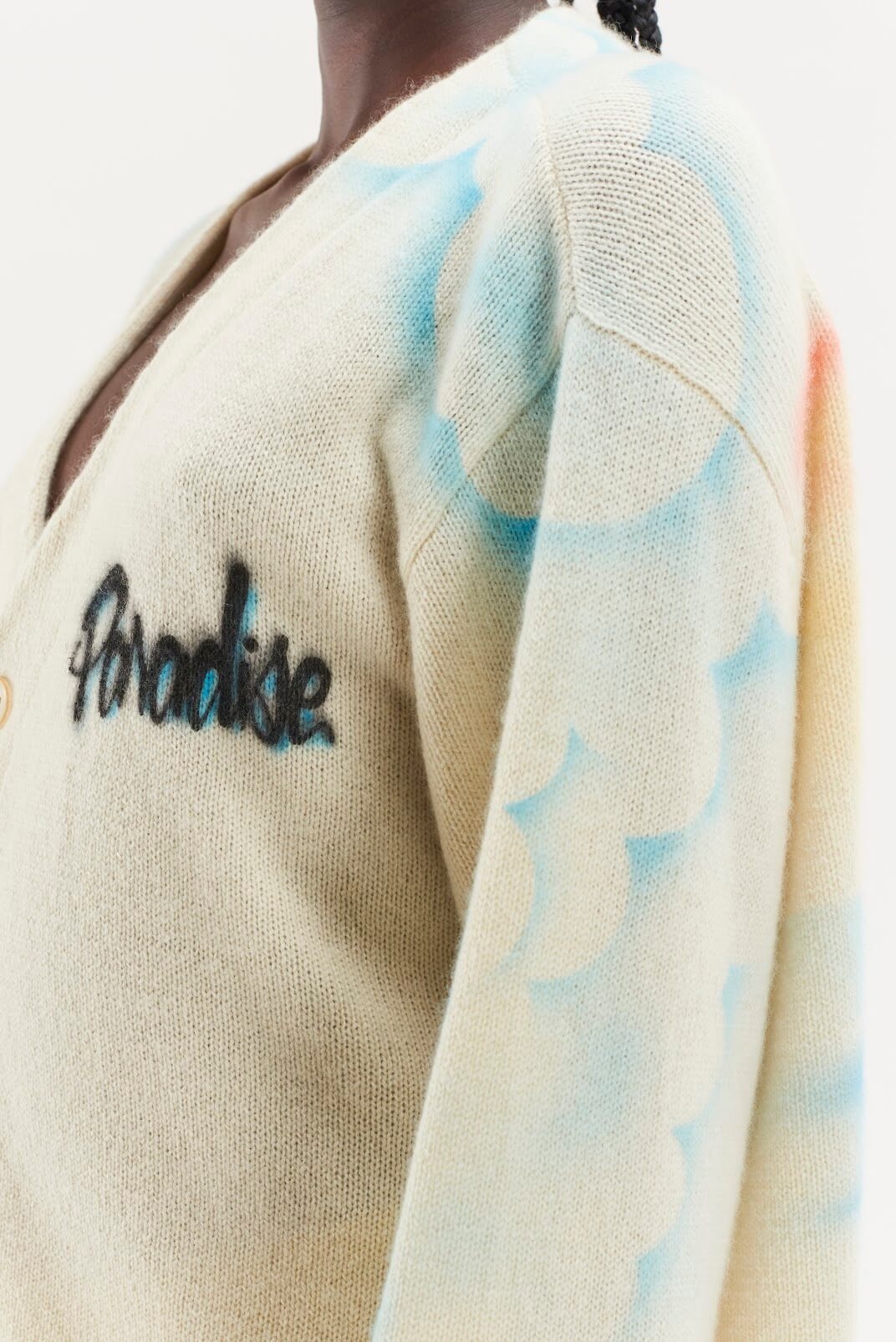 PARADISE AIRBRUSH CARDIGAN - 7