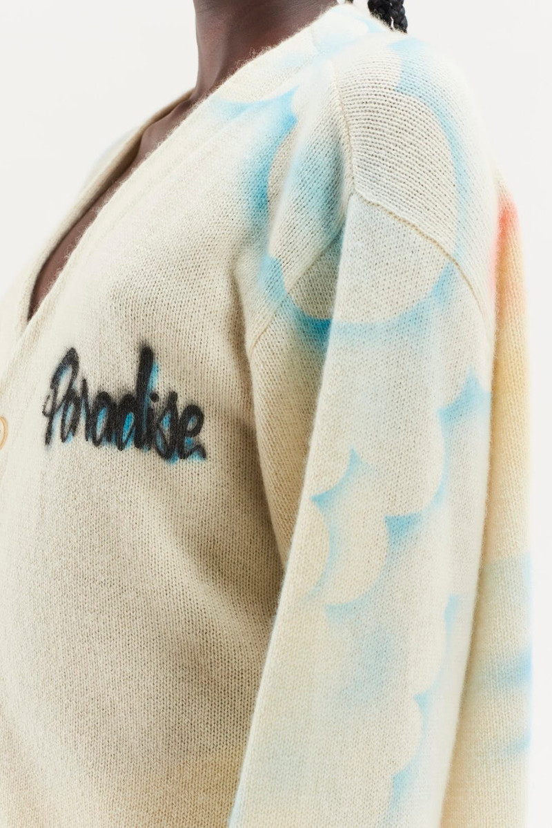 PARADISE AIRBRUSH CARDIGAN 7