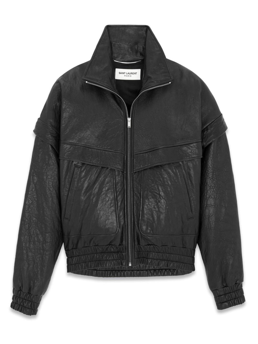 leather bomber jacket - 2