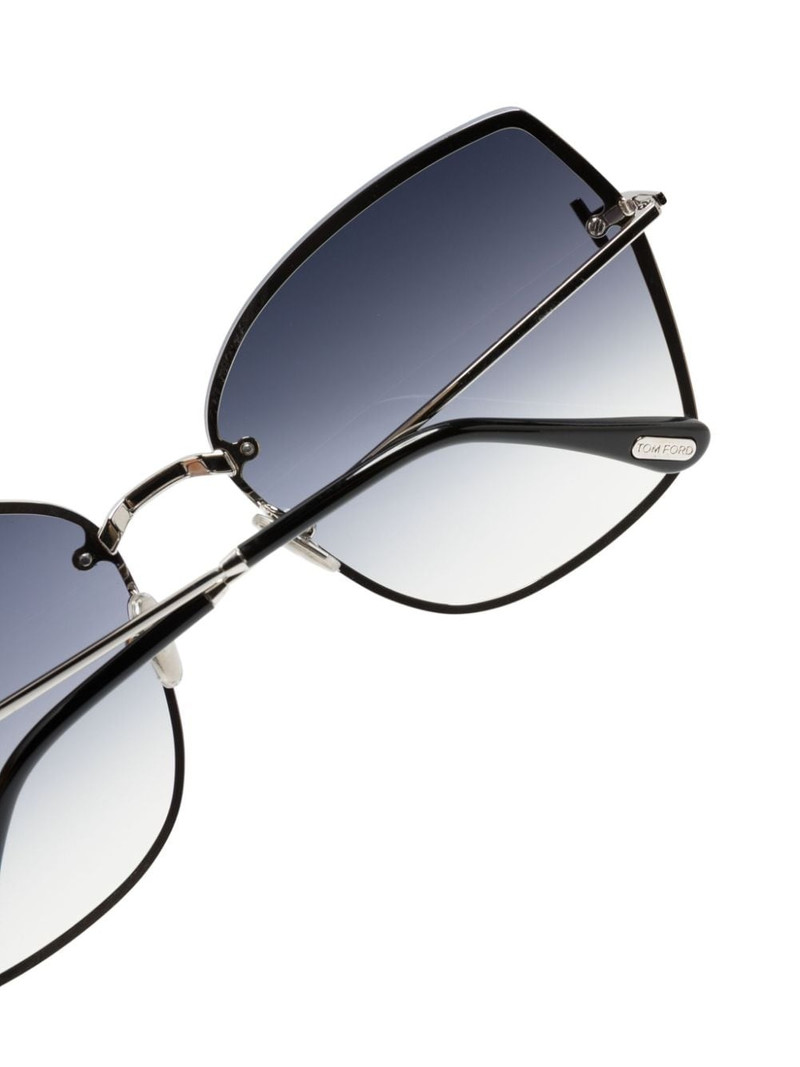 Nickie butterfly-frame sunglasses 3