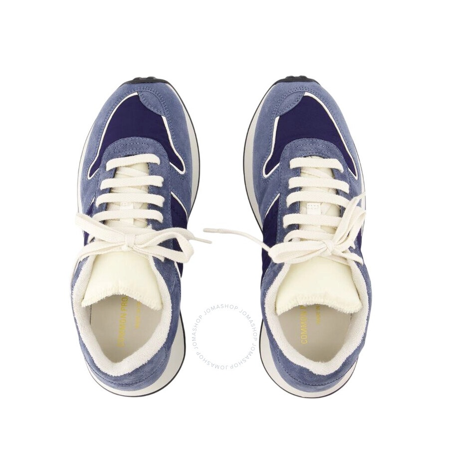 Common Projects Suede Low-Top Track Sneakers - 3