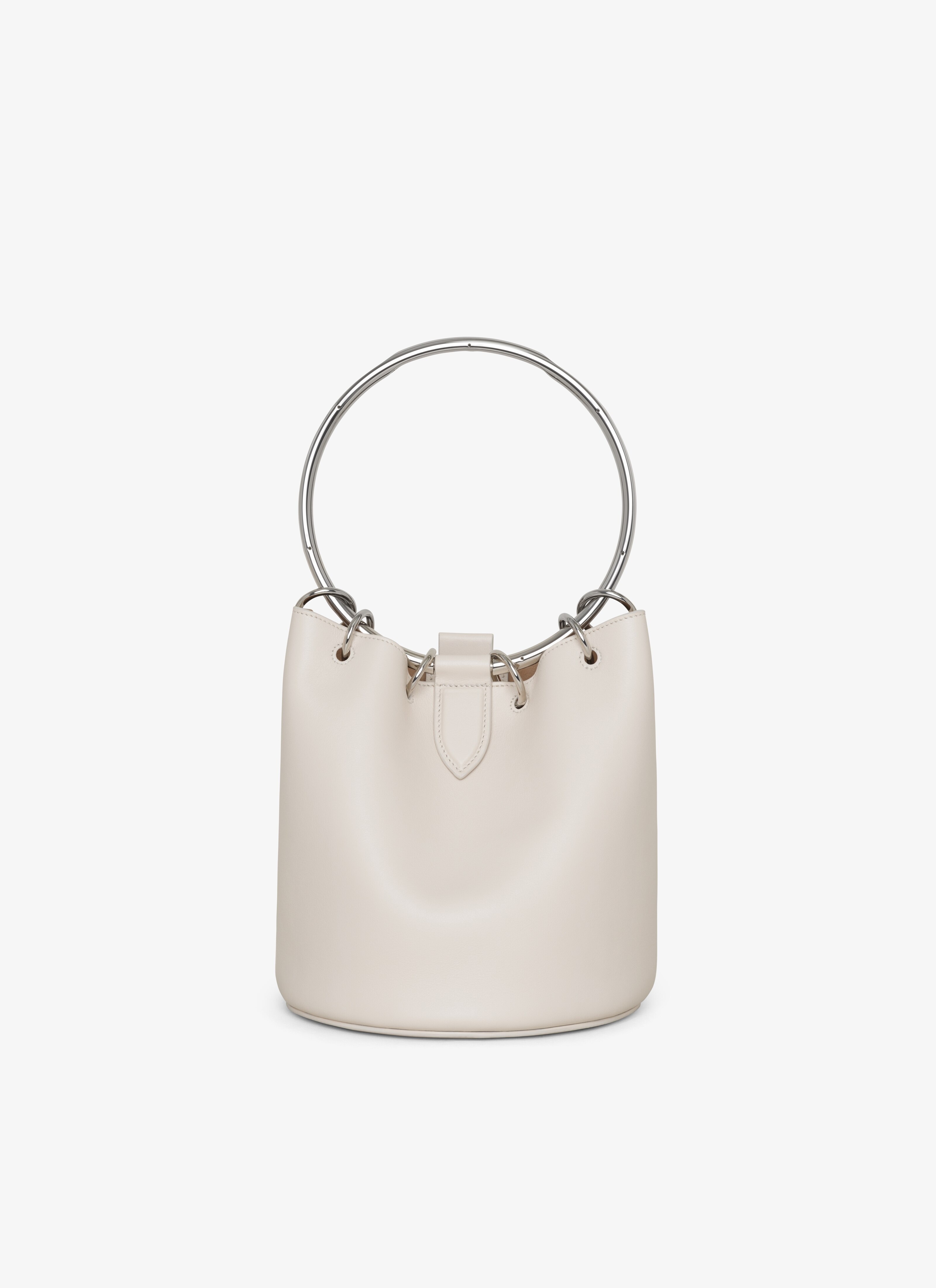 RING MEDIUM BUCKET BAG IN CALFSKIN - 3