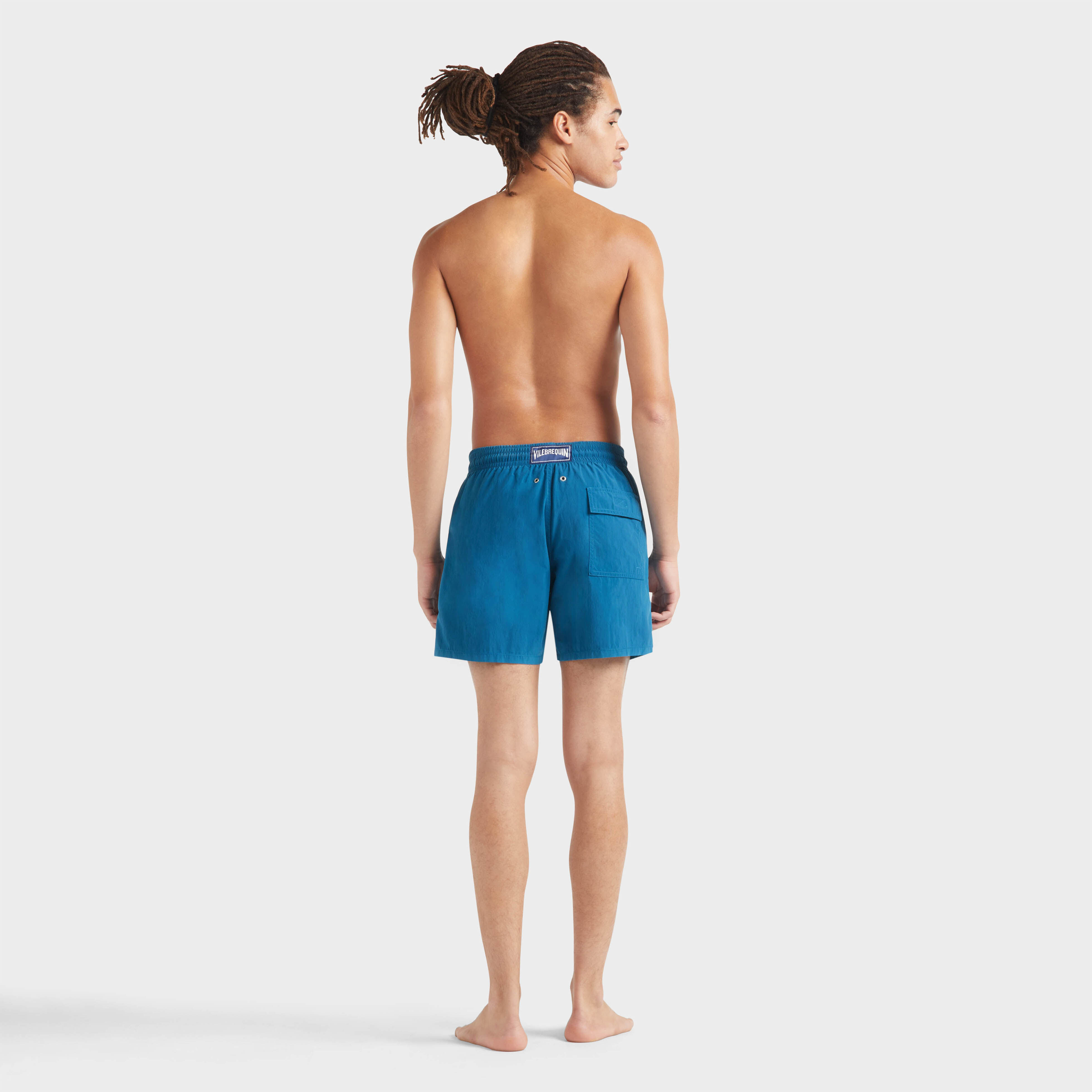 Men Swim Trunks Solid - 4