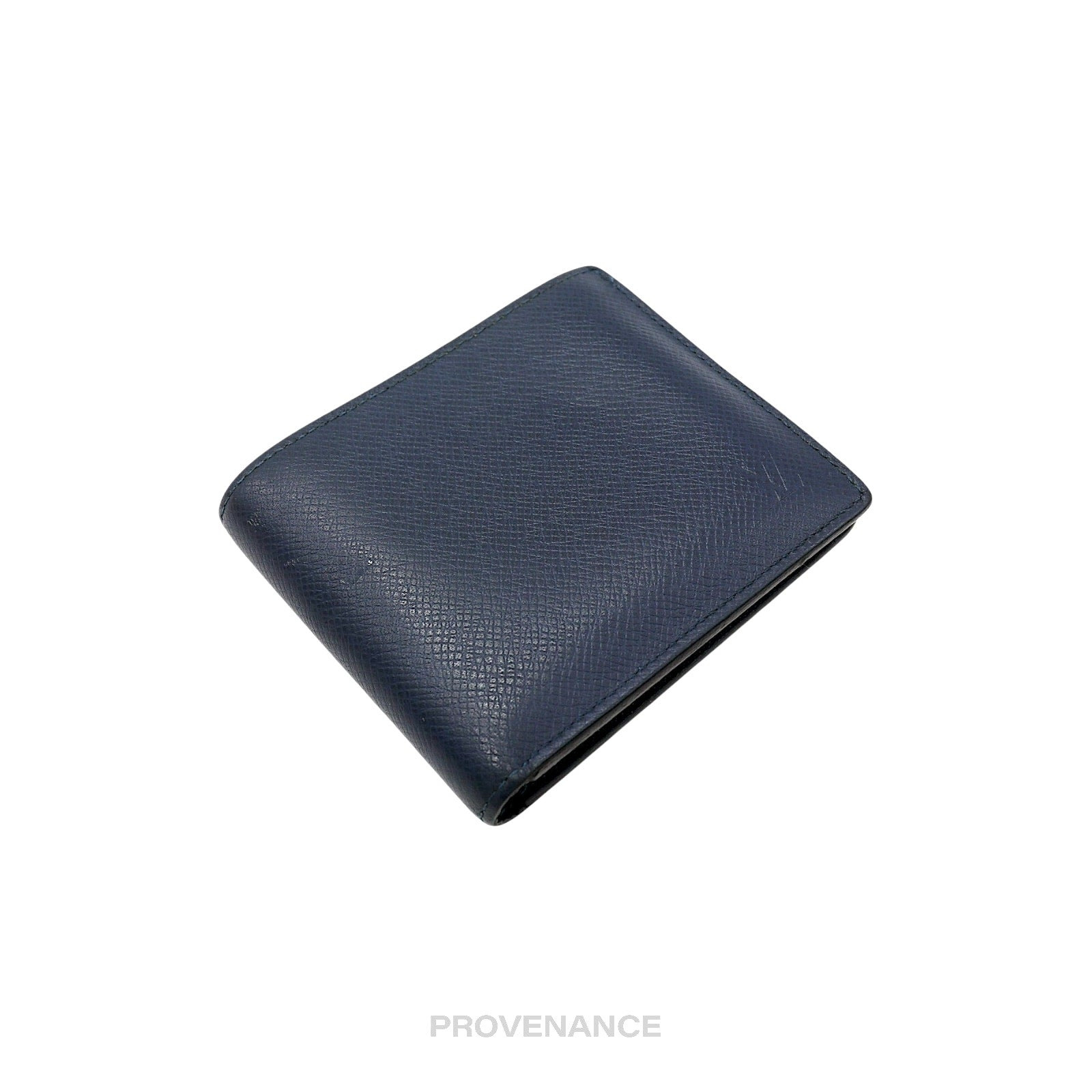 Louis Vuitton Amerigo Wallet - Navy Blue Taiga Leather - 4
