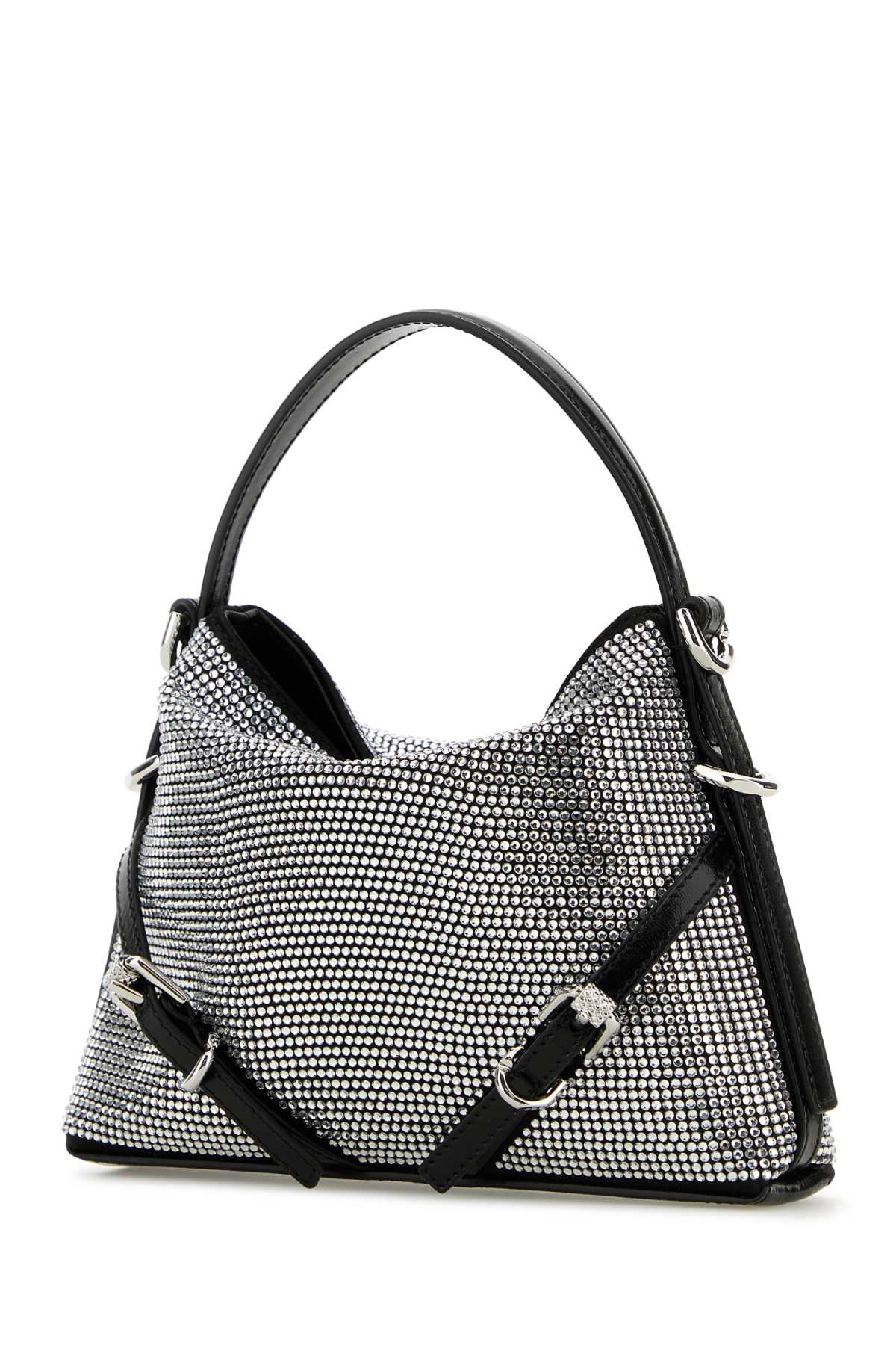 Givenchy Women Embellished Satin Nano Voyou Handbag - 2