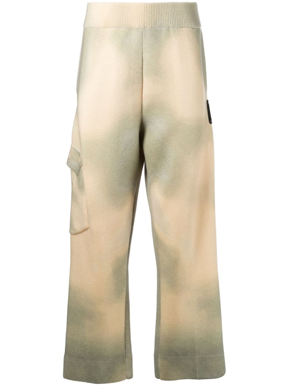 gradient high-waist trousers - 1