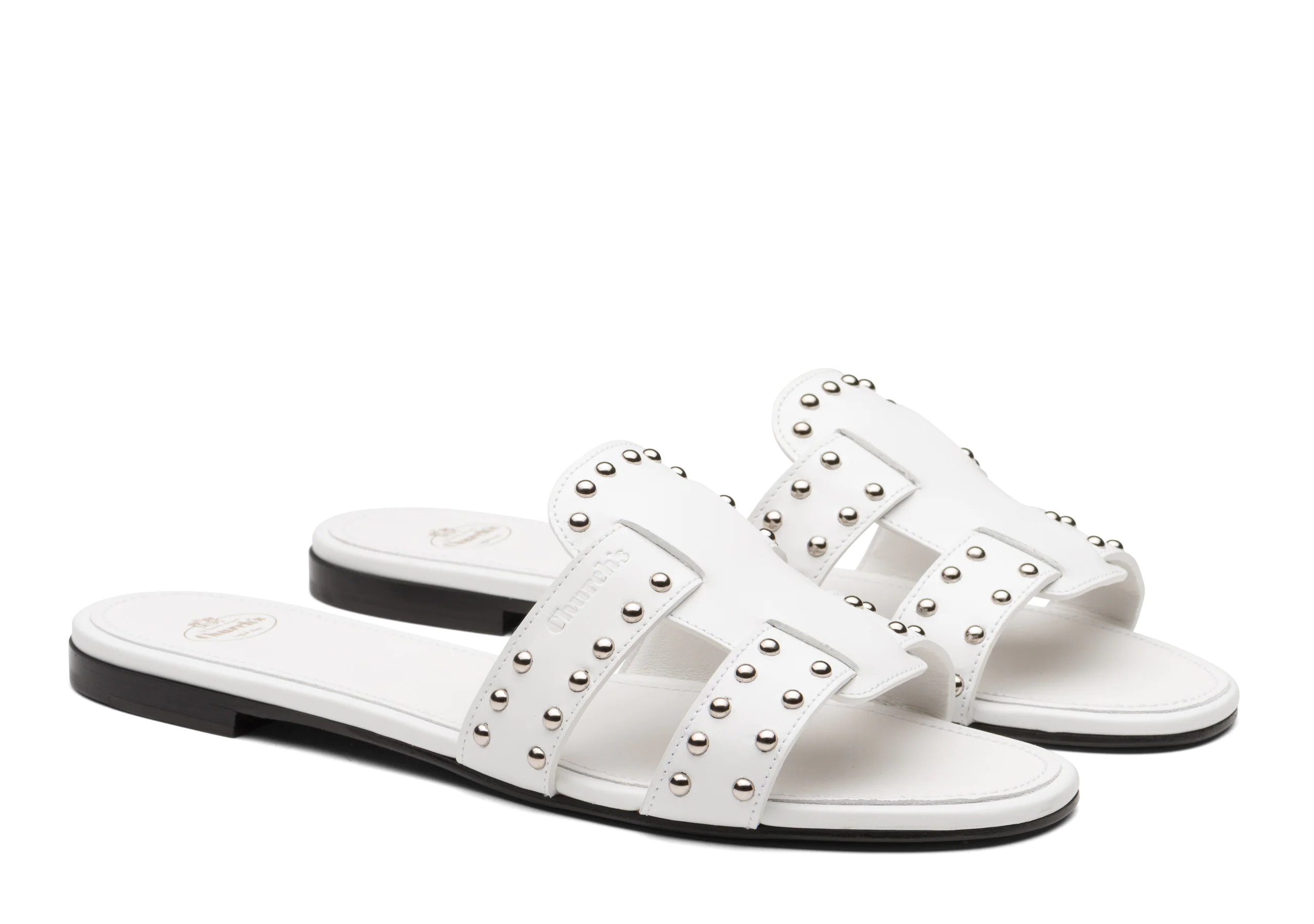 Dee dee met
Prestige Calf Slip on Sandal White - 2
