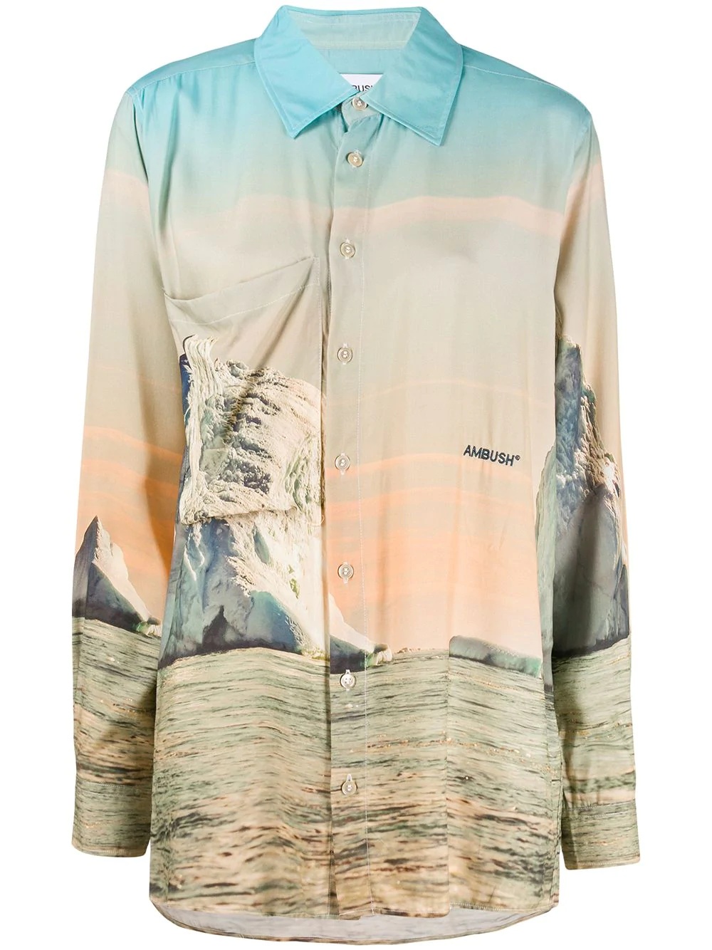 Iceberg print shirt - 1