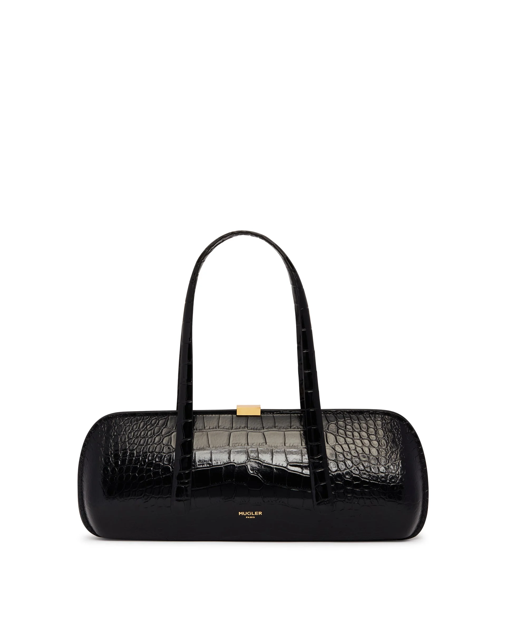 Black Aurora Leather Bag - 1