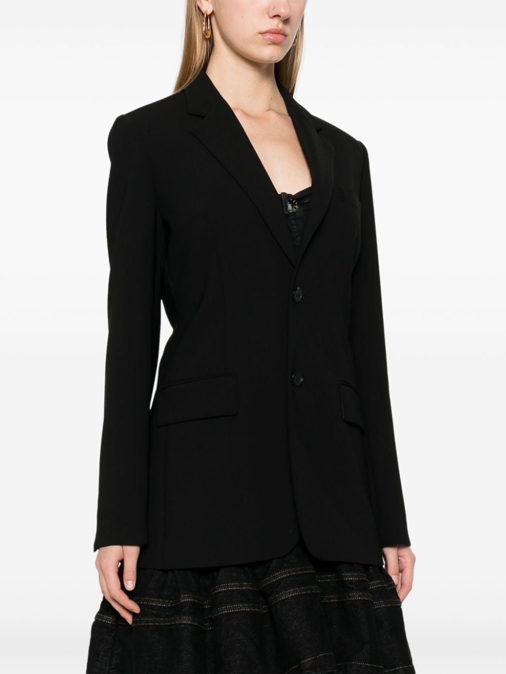 single-breasted blazer - 3