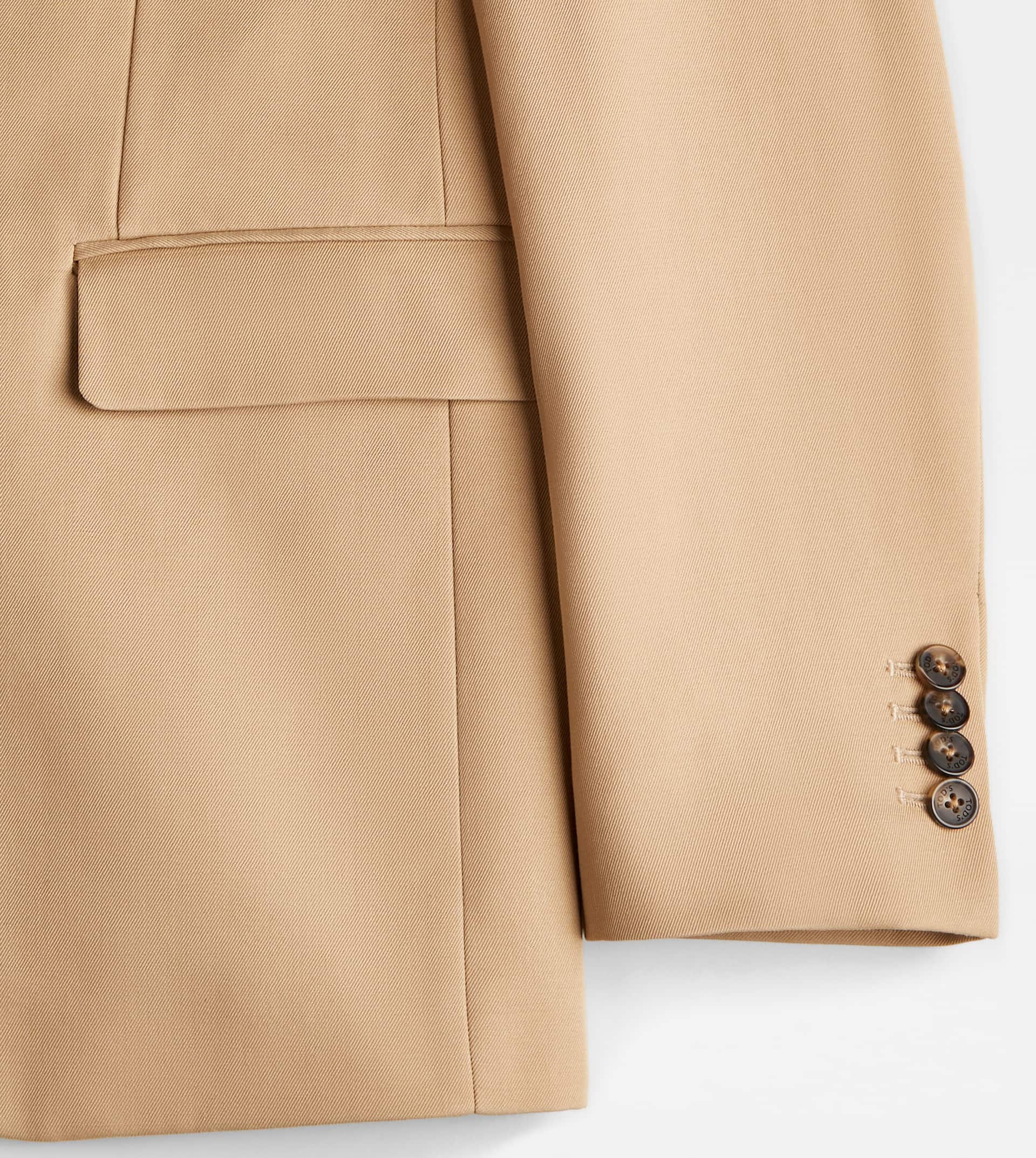 BLAZER IN WOOL - BEIGE - 10