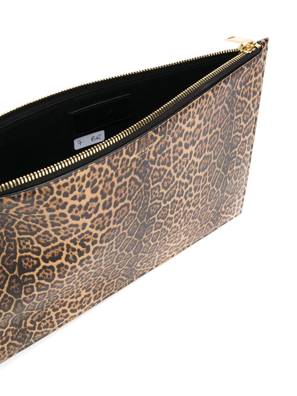 leopard print clutch - 5