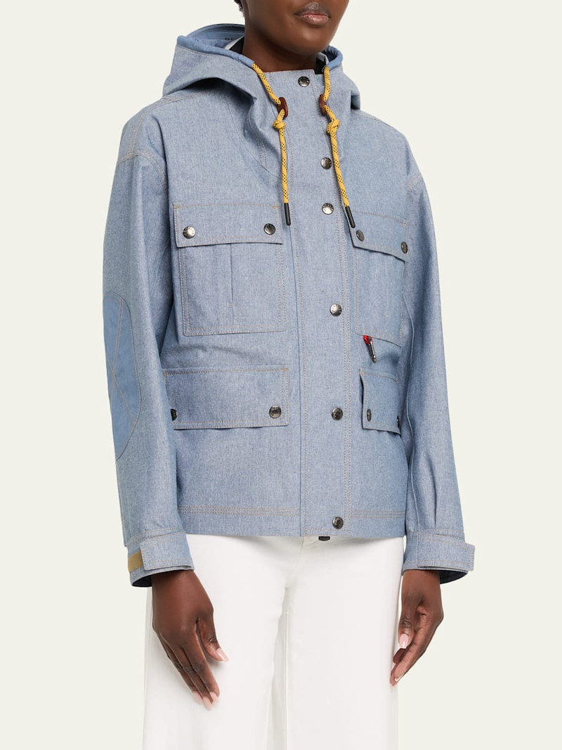 Beziers Chambray Field Jacket 4
