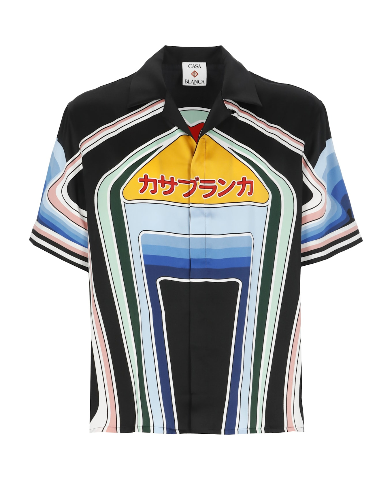 Graphic Mountain Shirt - 1