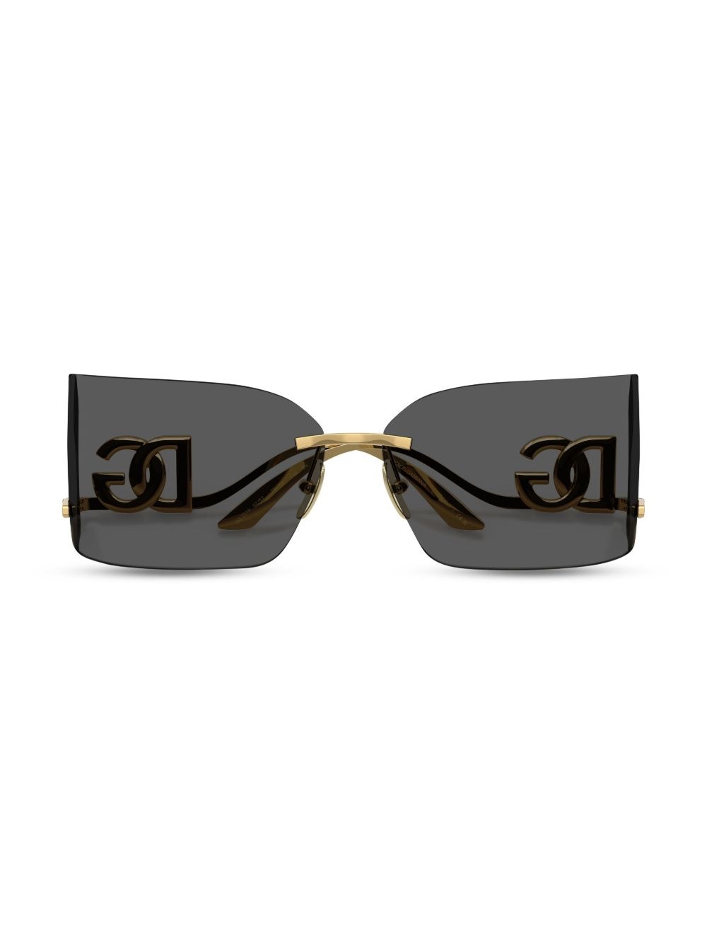 logo-plaque sunglasses - 5