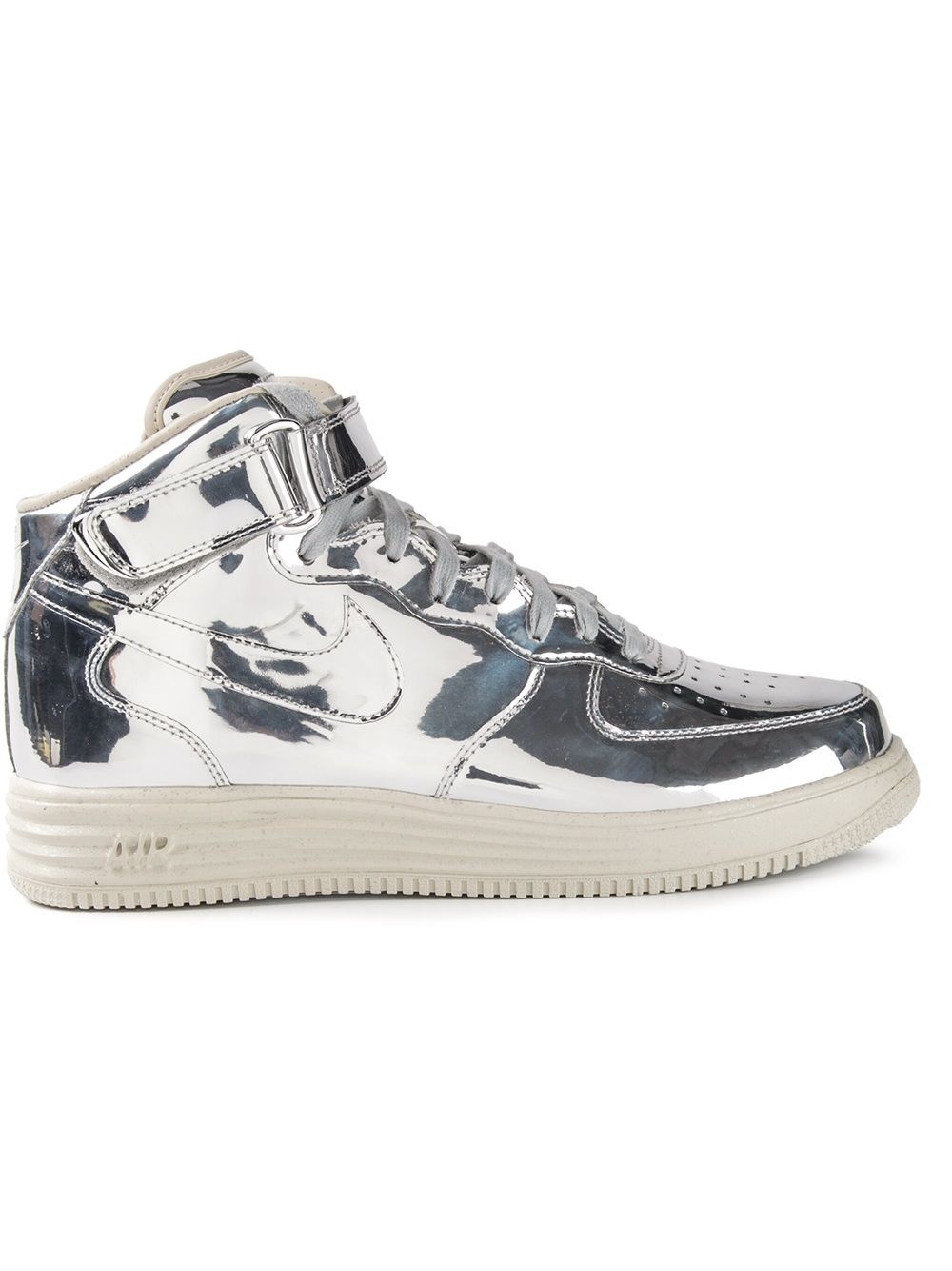 Lunar Force 1 Mid SP "Liquid Silver" sneakers - 1