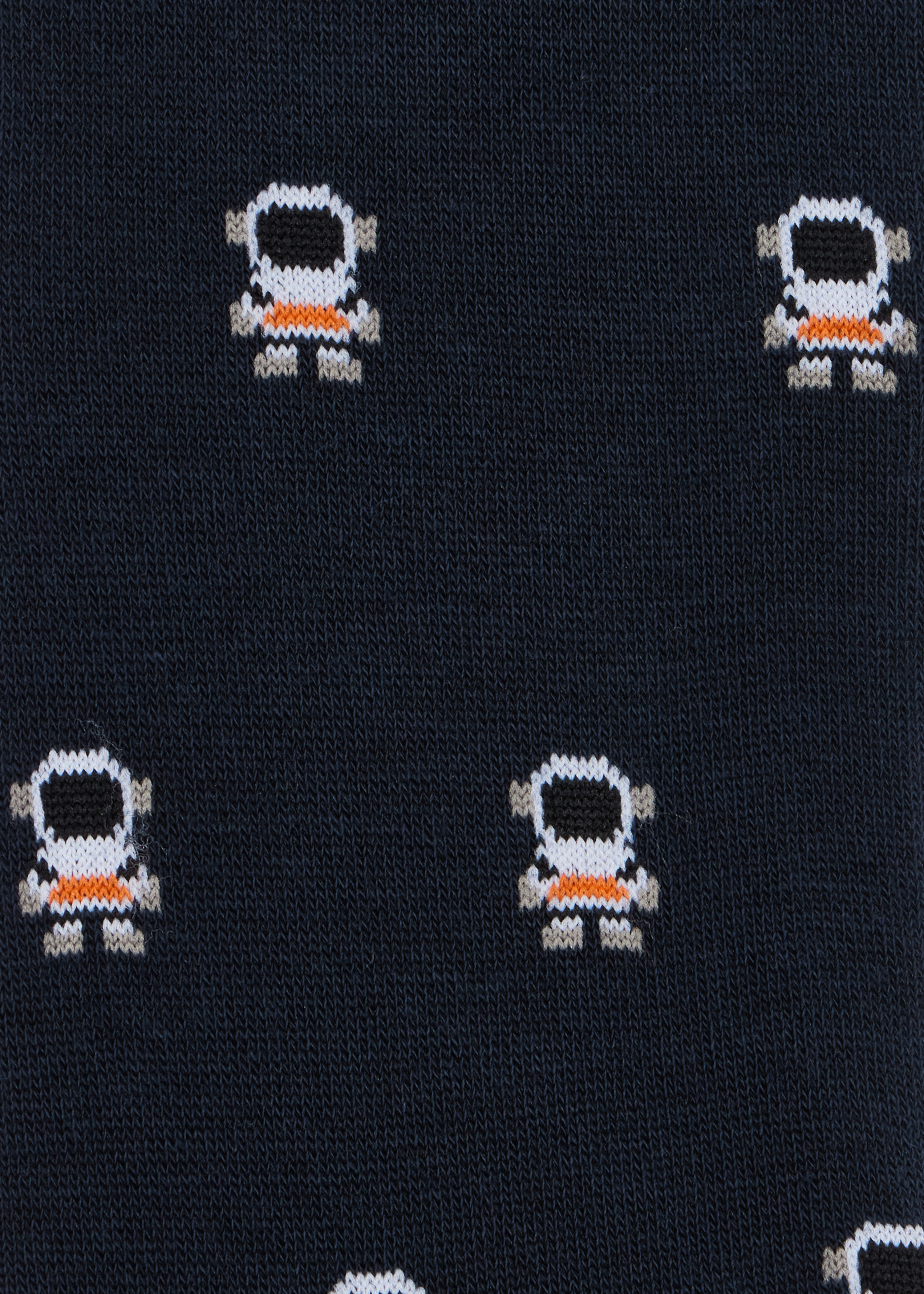 Navy 'Astronaut' Socks - 3