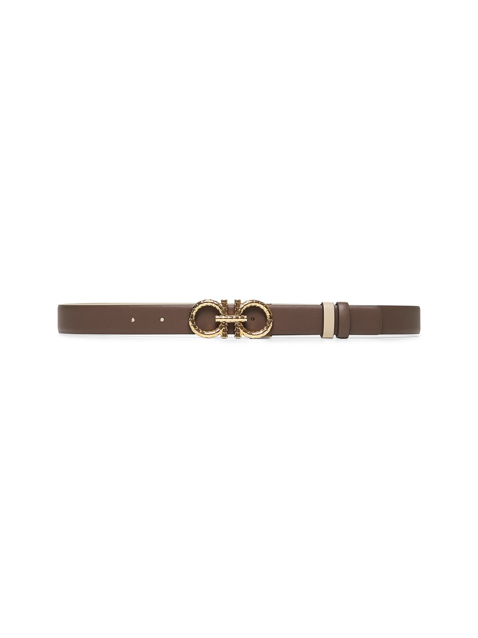 Stone reversible Gancini belt - 3