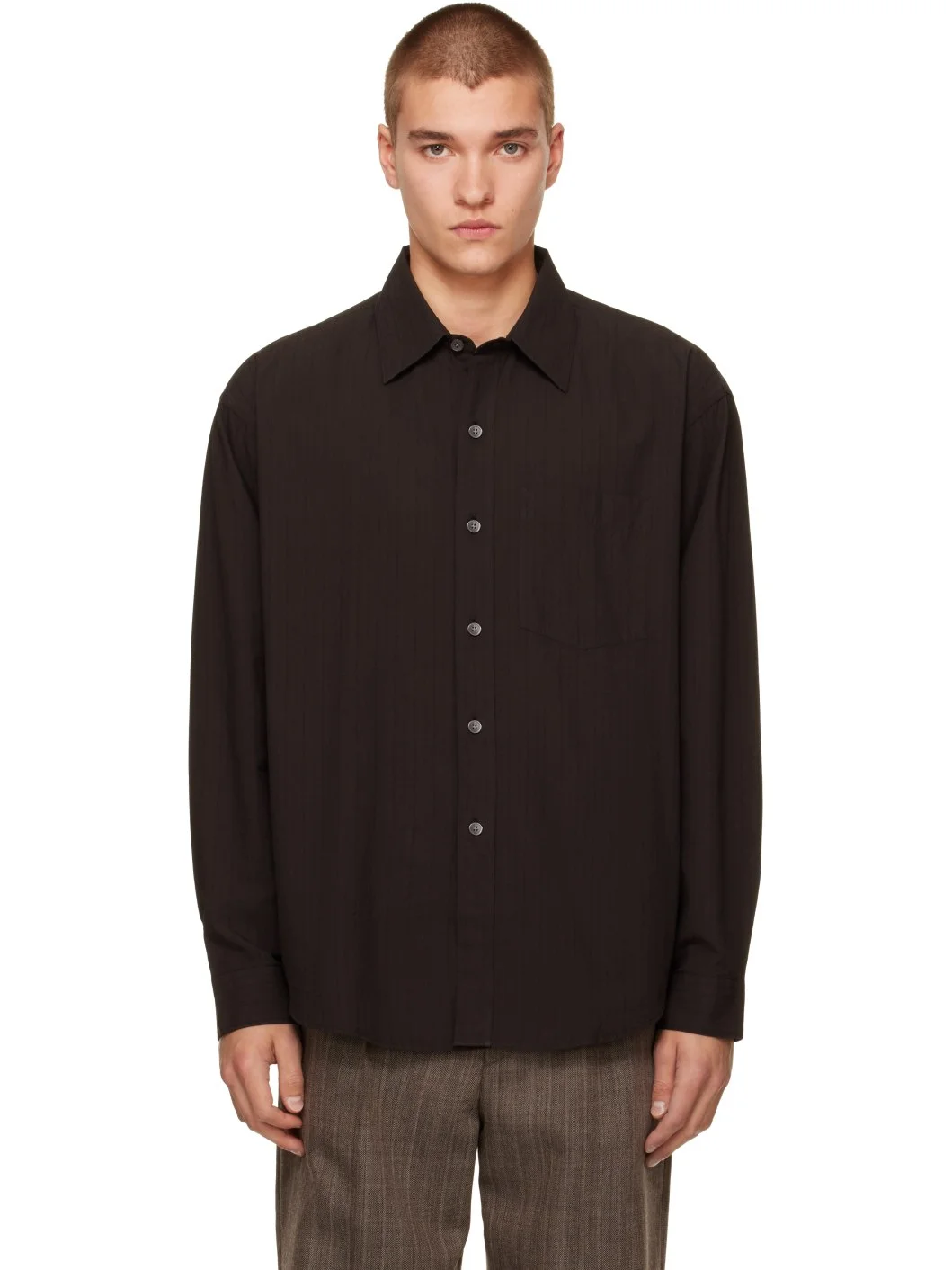 Brown Executive Shirt - 1