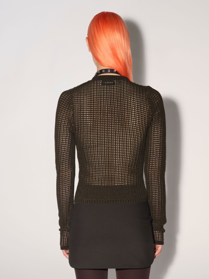KNIT SLIM CARDIGAN - 4