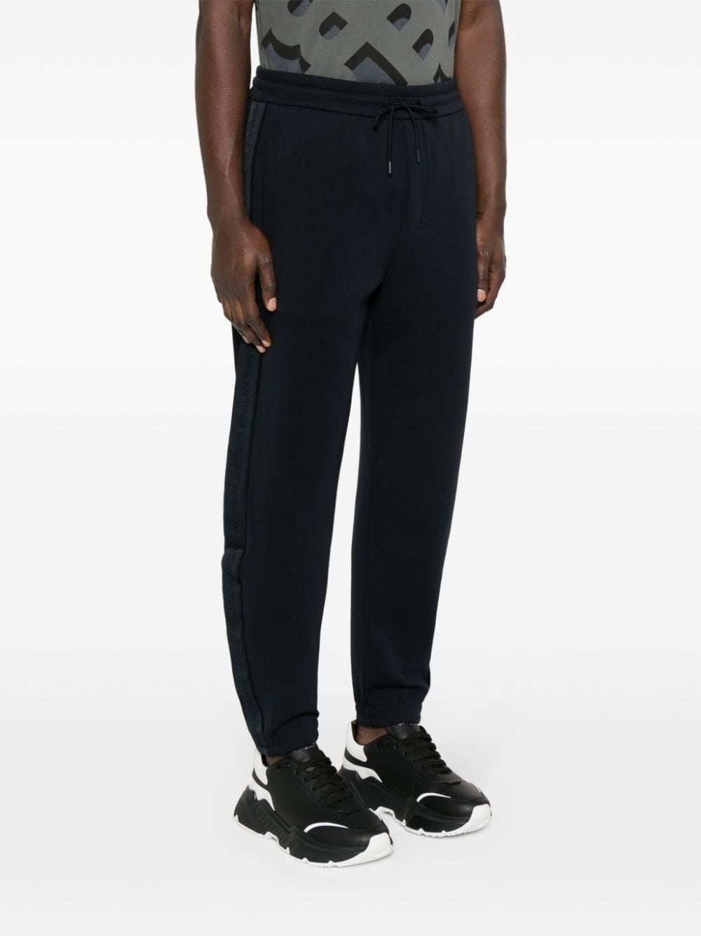 tapered track pants - 3