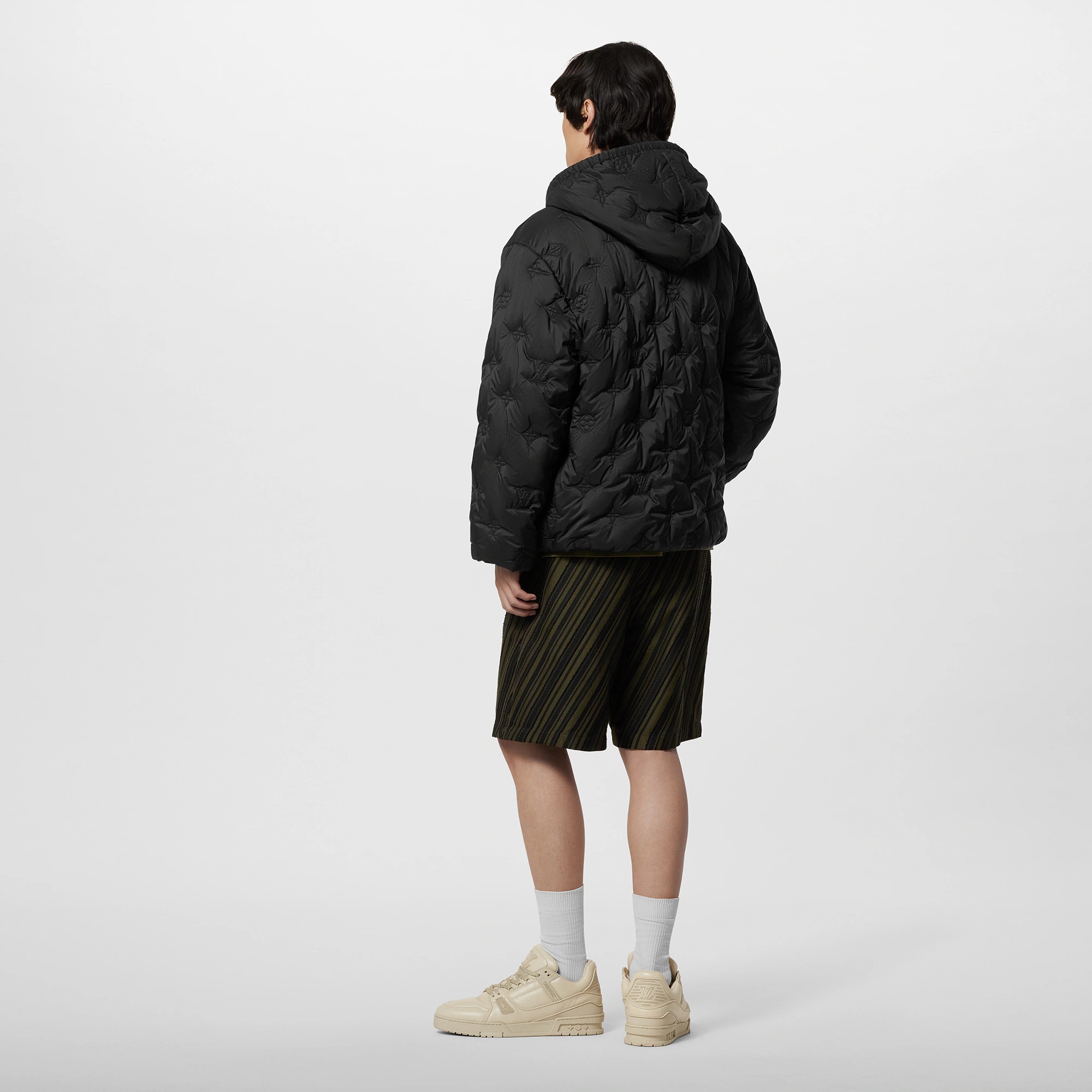 Monogram Quilted Hooded Blouson - 3