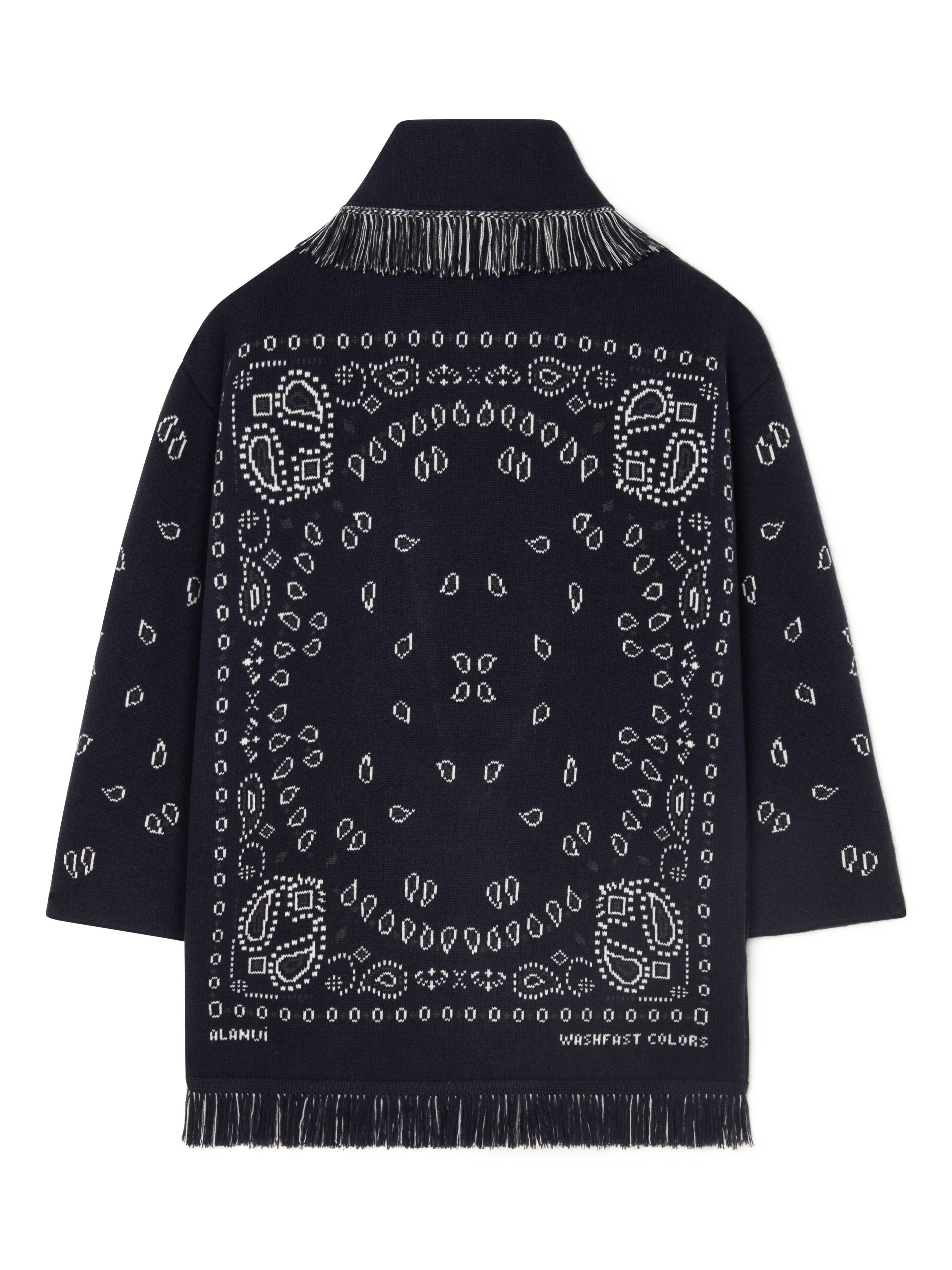 Bandana Jacquard Cardigan - 6