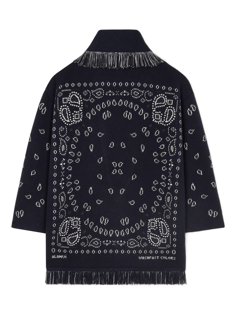 Bandana Jacquard Cardigan 6