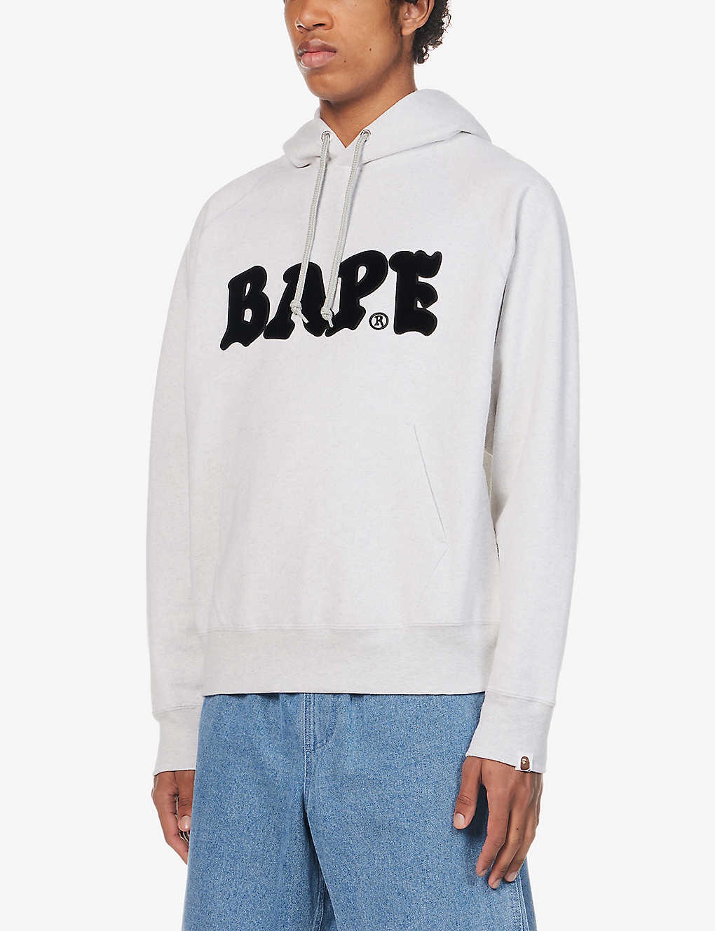 Logo-print relaxed-fit cotton-blend hoody - 3