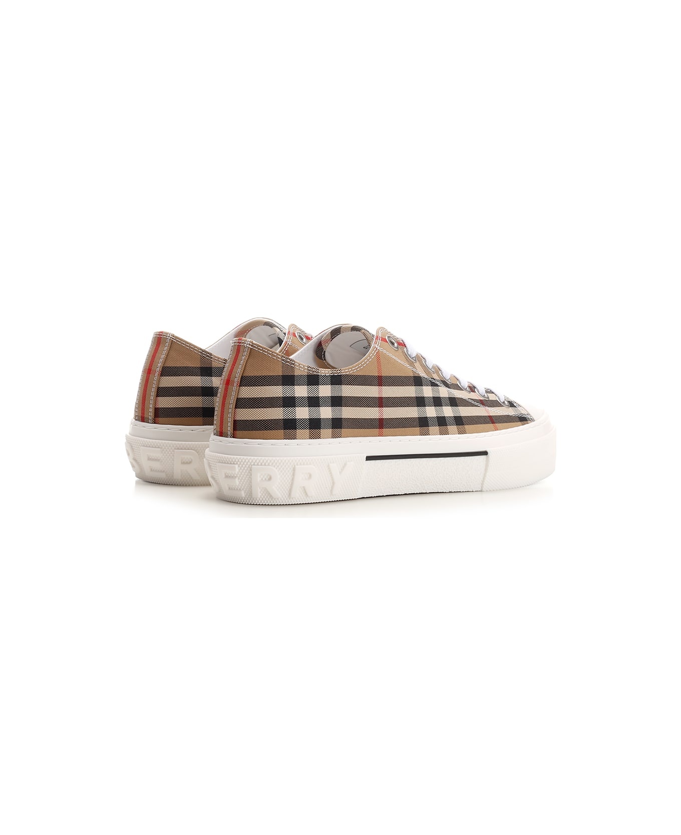 Vintage Check Sneakers - 3