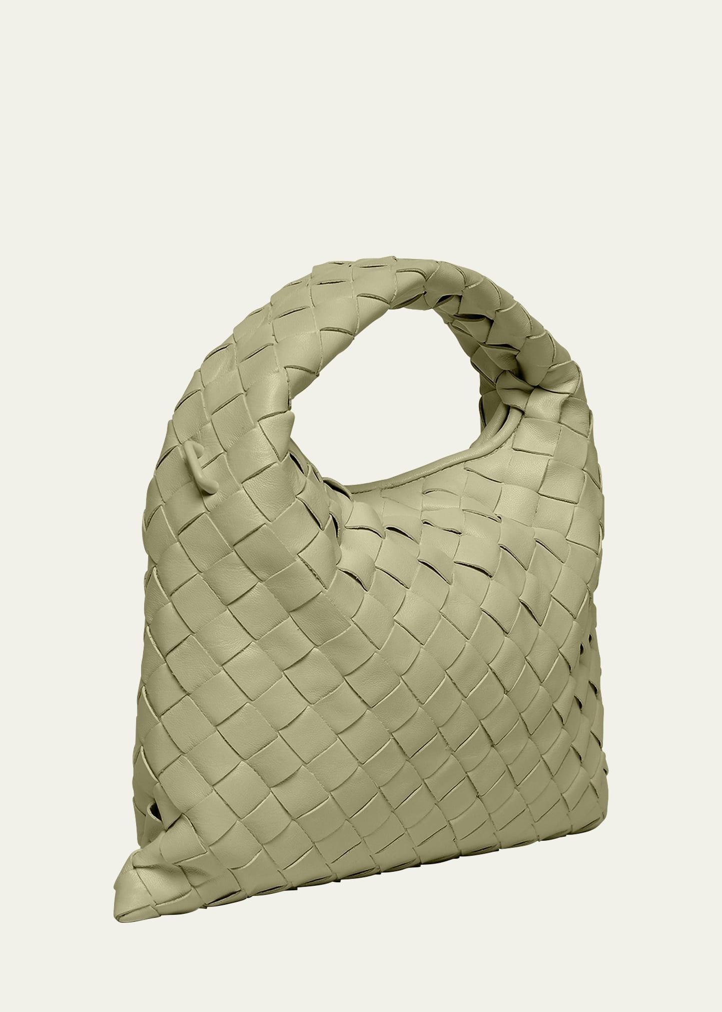 Hop Mini intrecciato Hobo Bag - 3