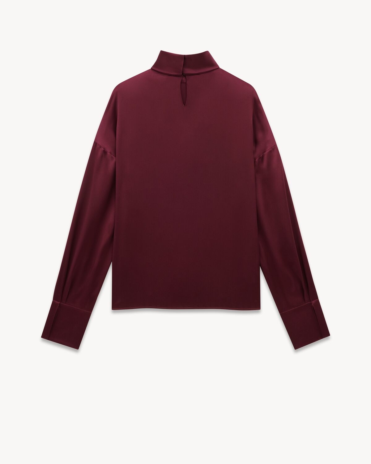 BLOUSE IN SILK SATIN - 2