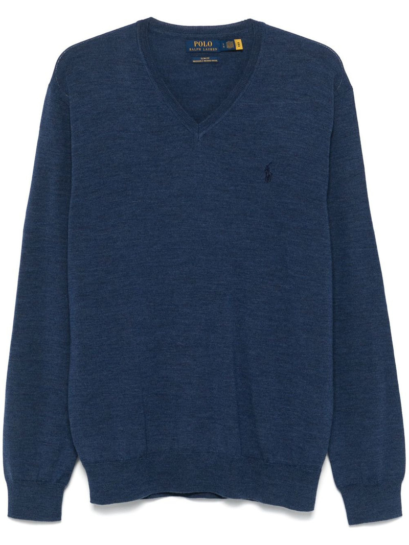 Polo Pony-embroidered sweater 1