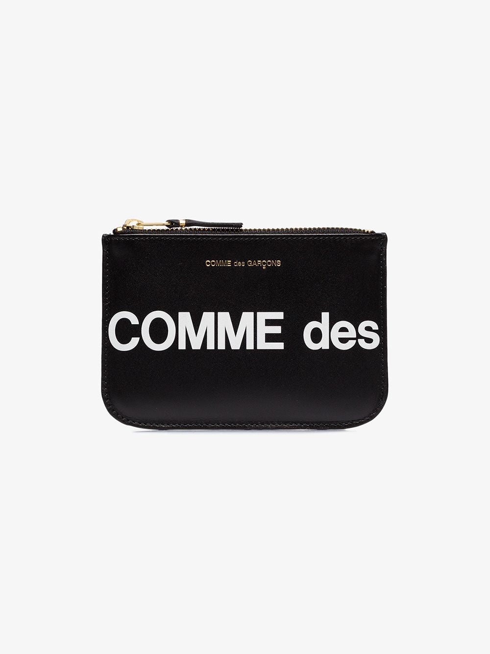 LOGO PRINT ZIPPED POUCH - 5