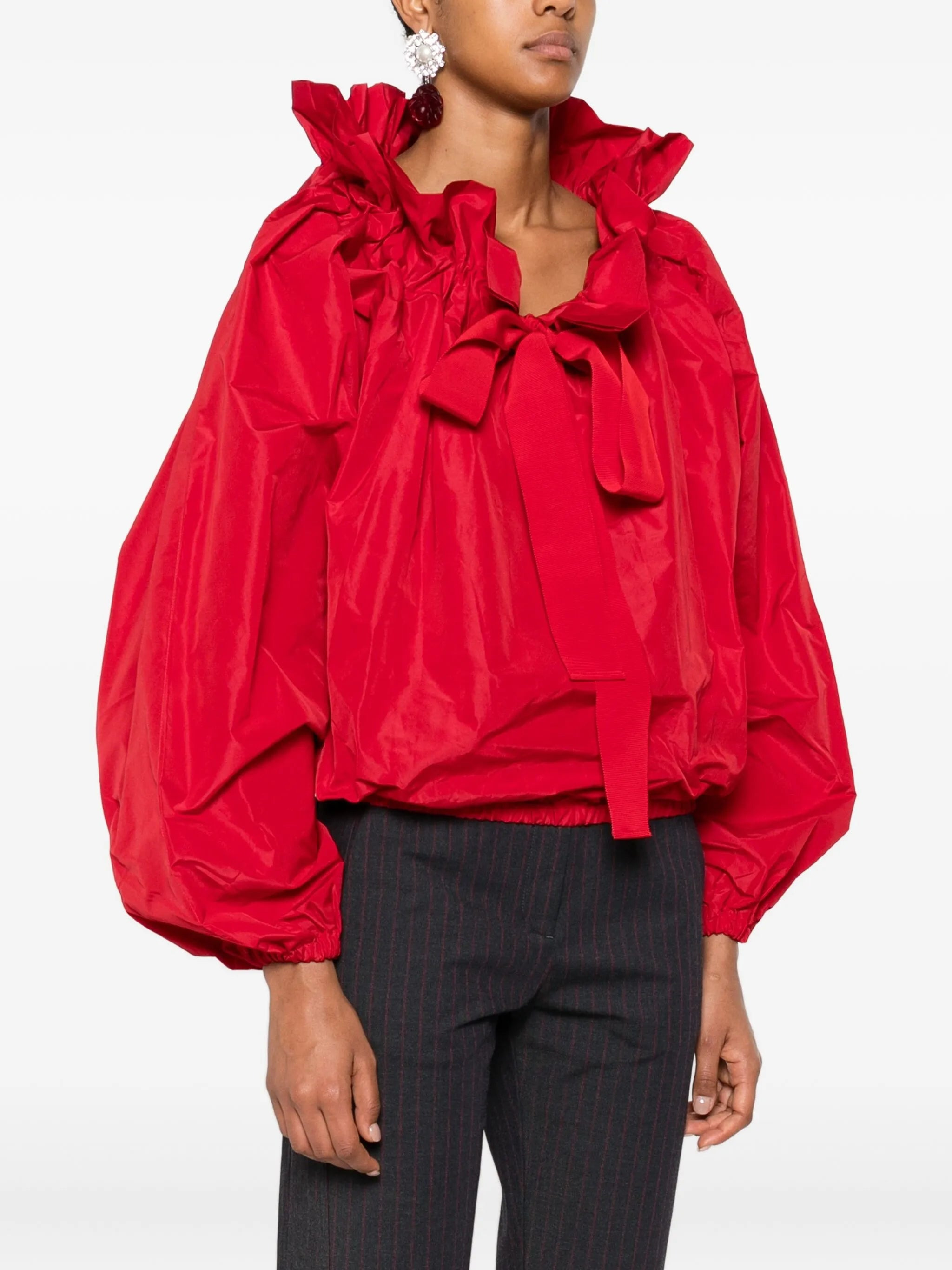 Patou Ruffle-neck Blouse - 4