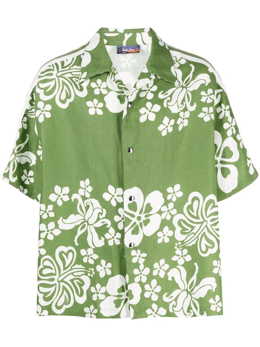 hawaiian-print shirt - 1