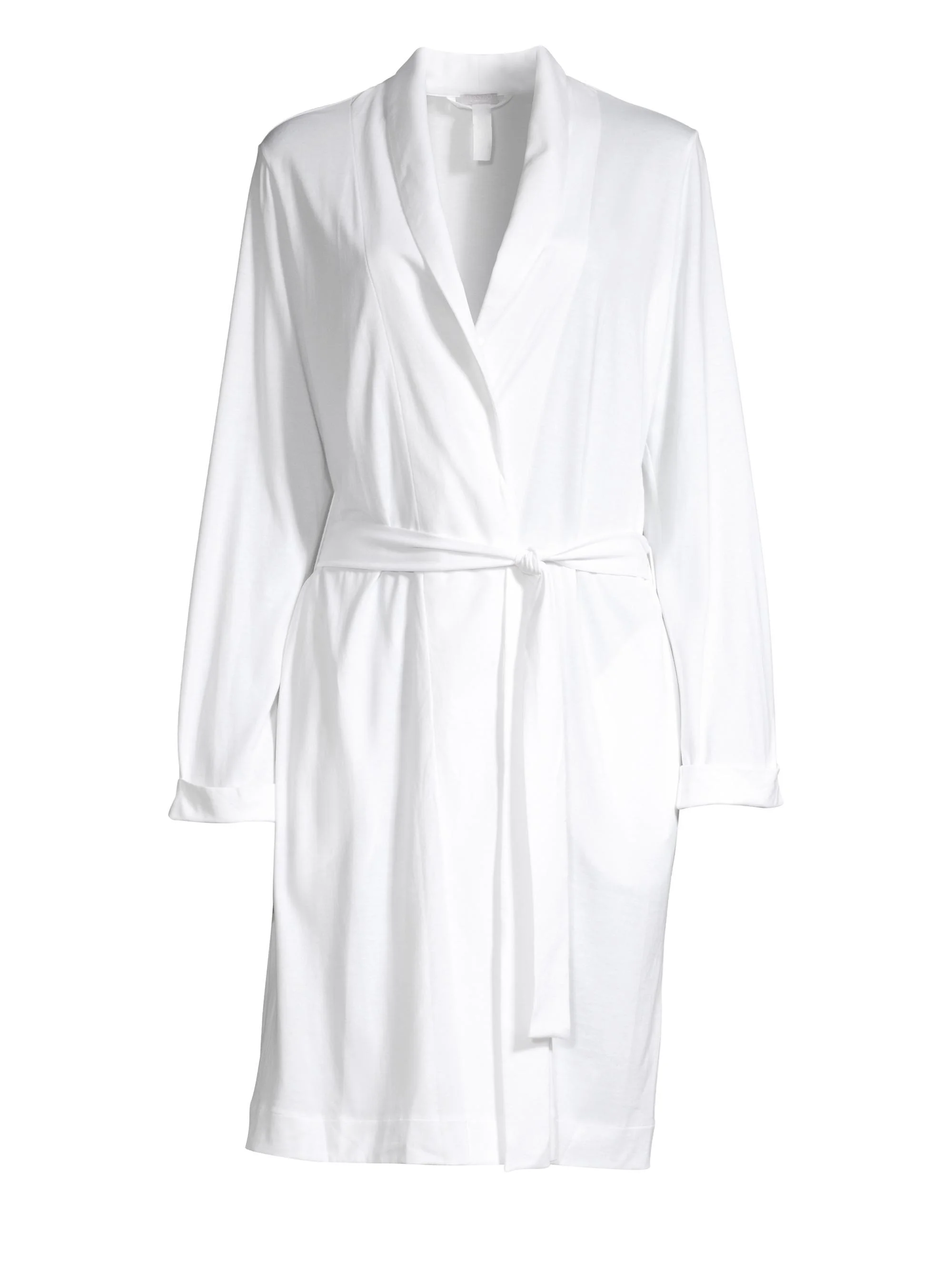 Women's Cotton Robe - White - 1