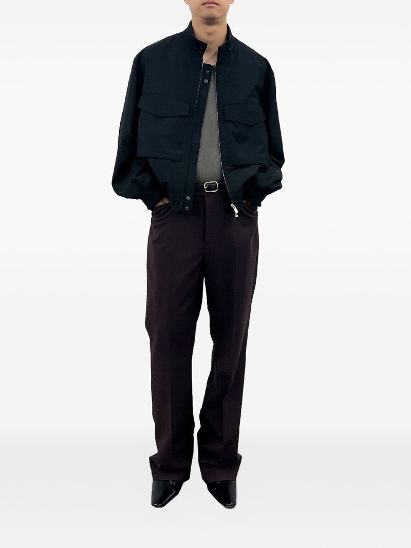 patch-pocket bomber jacket 6