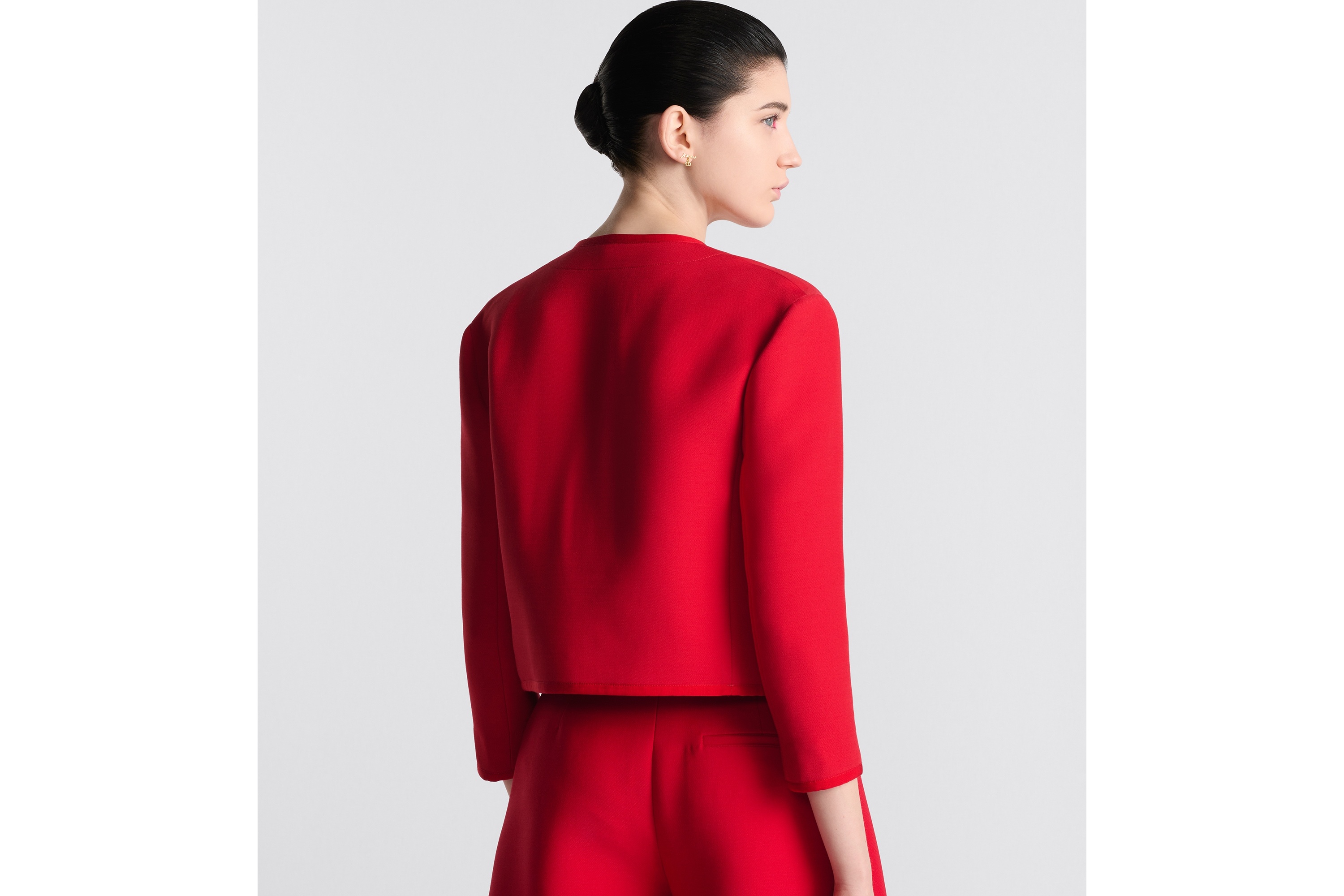 Dioramour Cropped Jacket - 3
