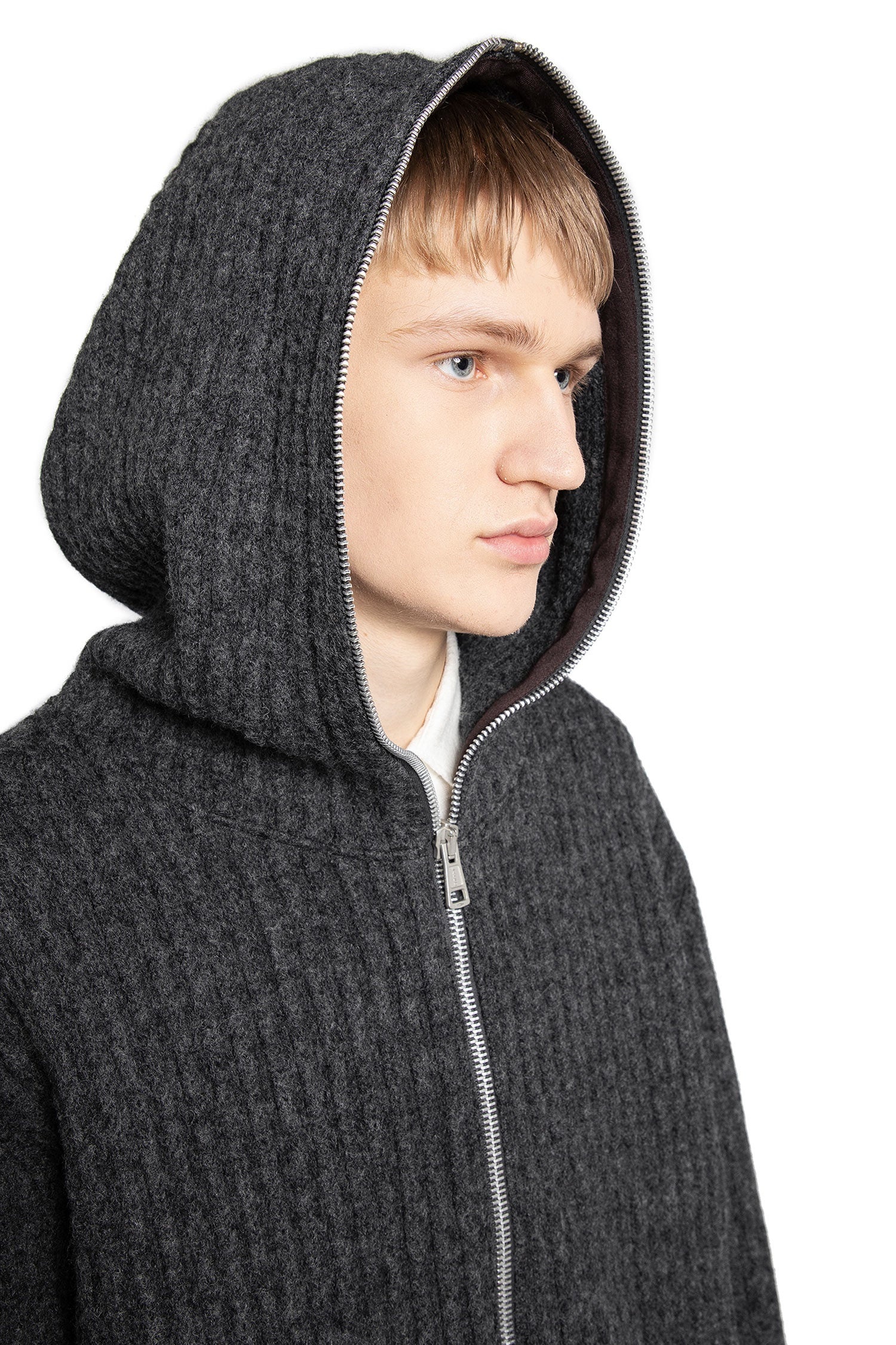 Mega-Rib-Wool-Zip-Up-Hoodie - 4