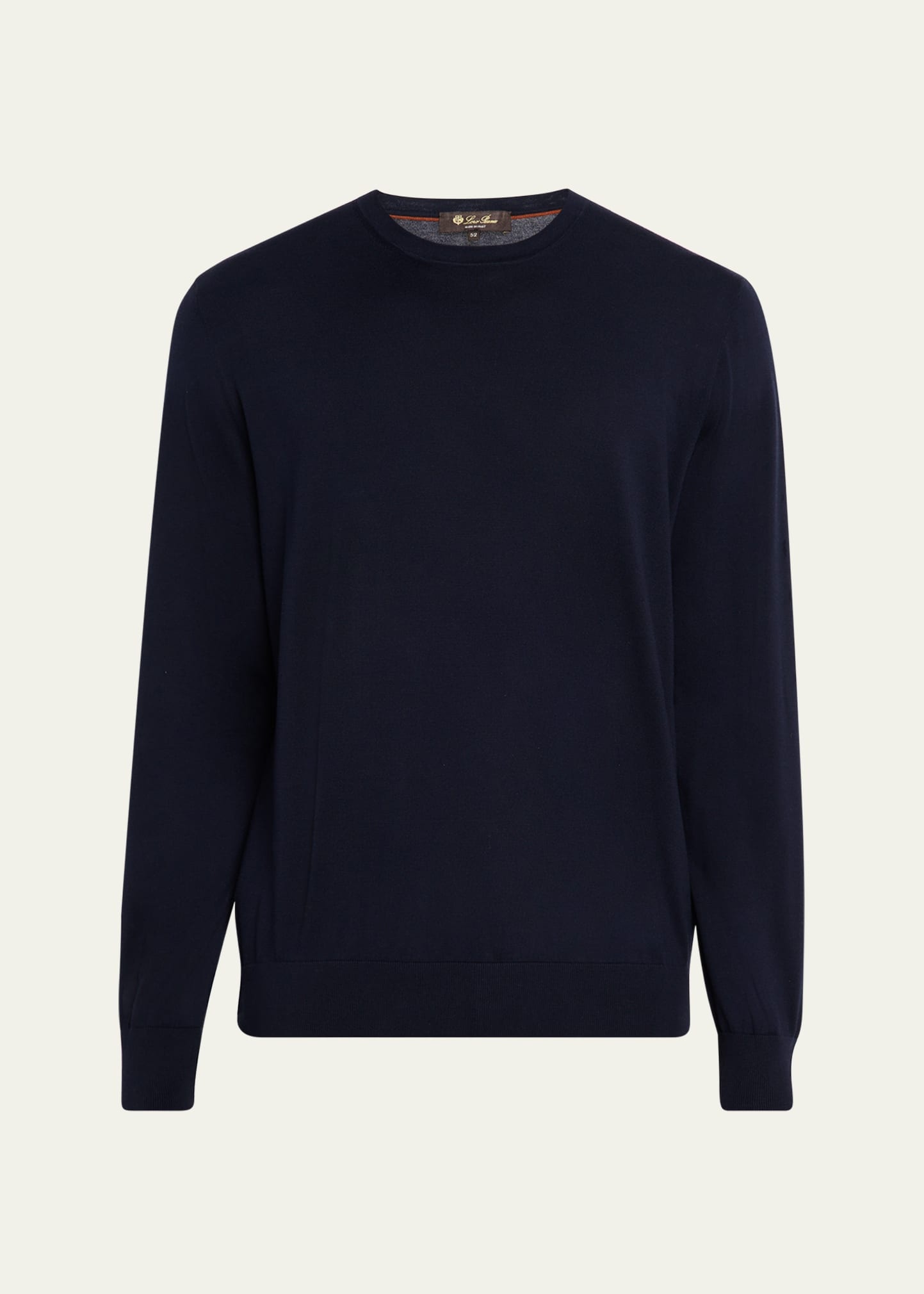 Men's Cotton Crewneck Sweater - 1