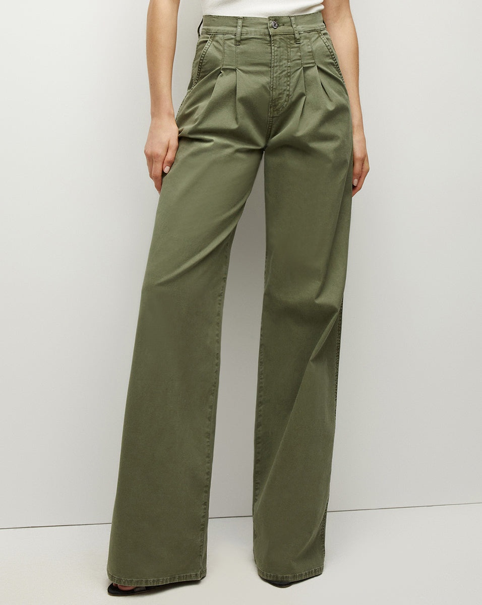 MIA WIDE-LEG PLEATED PANT - 3