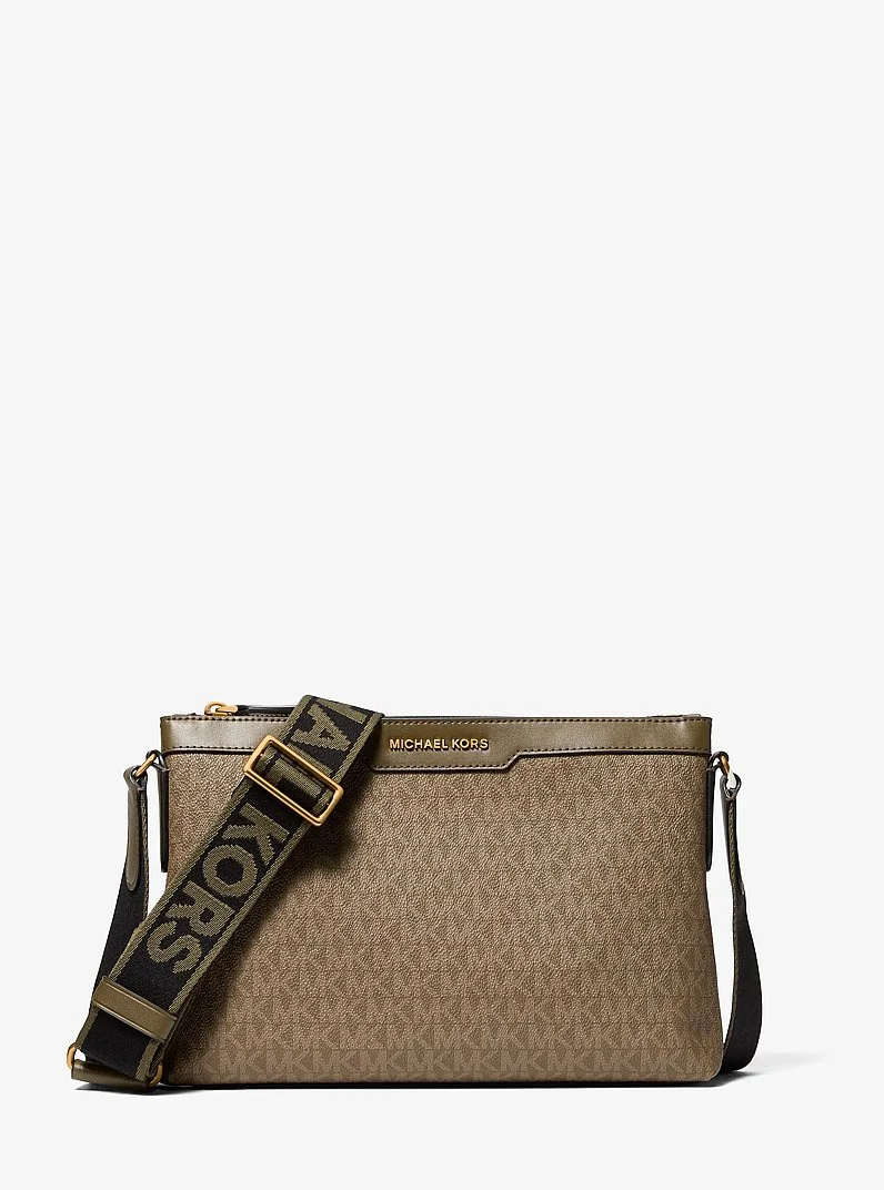 Hudson Signature Logo Messenger Bag - 1